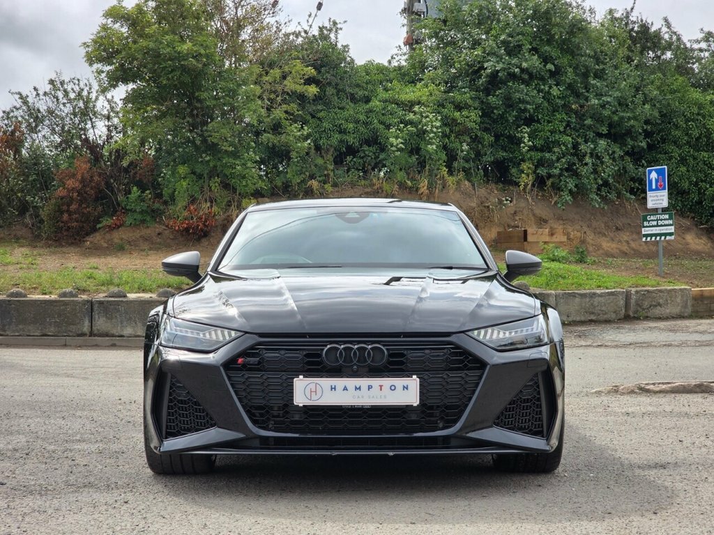 Audi RS7 4L Performance Carbon Black Orange #3
