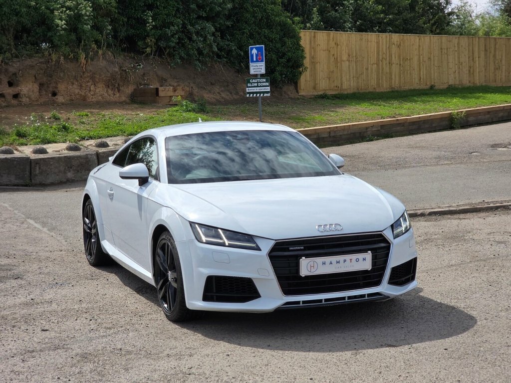 Audi TT Coupe White #2