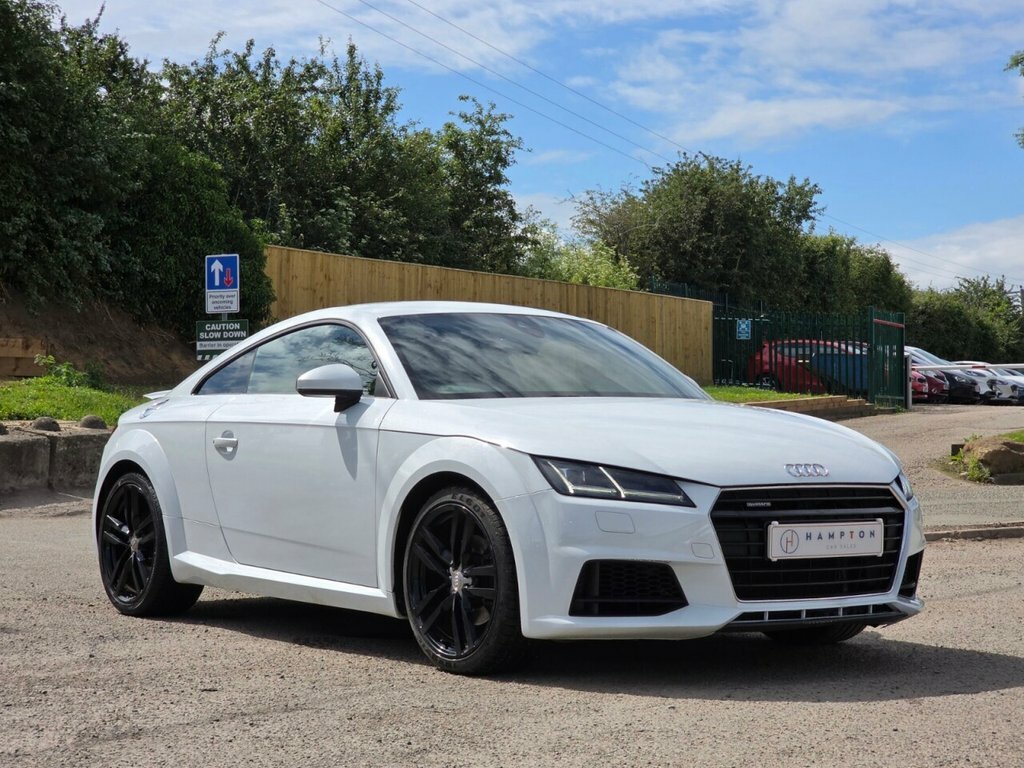 Audi TT Coupe White