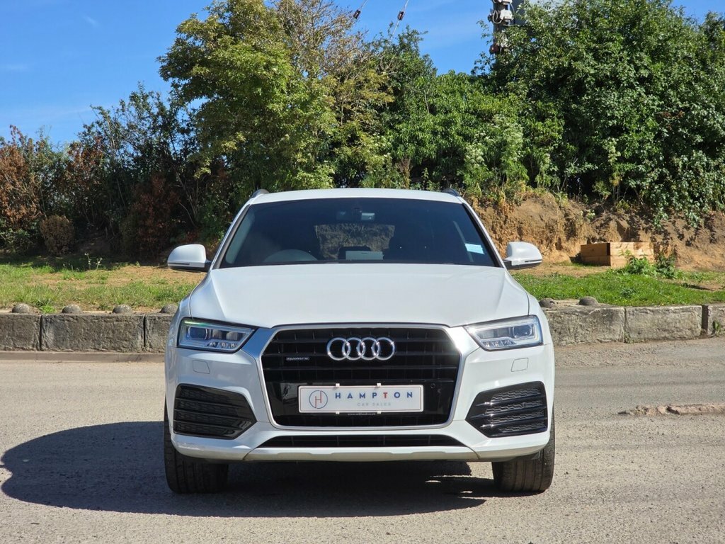 Audi Q3 Suv White #3