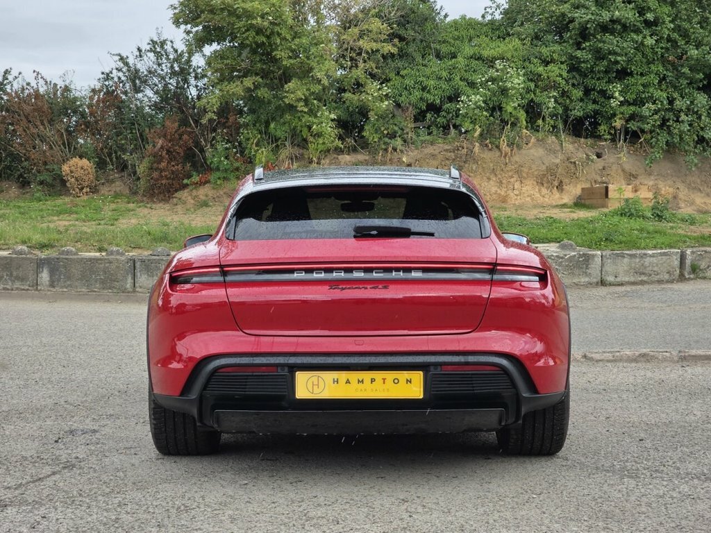 Porsche Taycan Estate Red #6