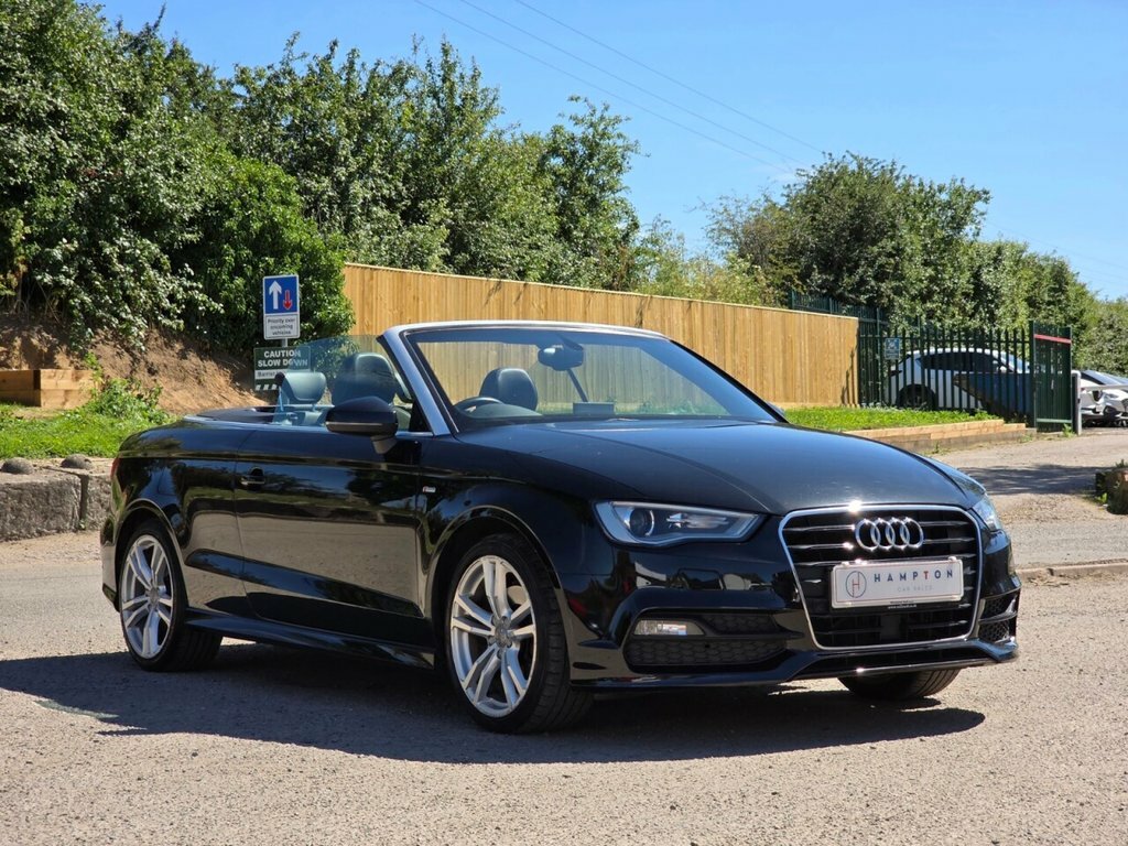 Audi A3 Cabriolet Convertible Black