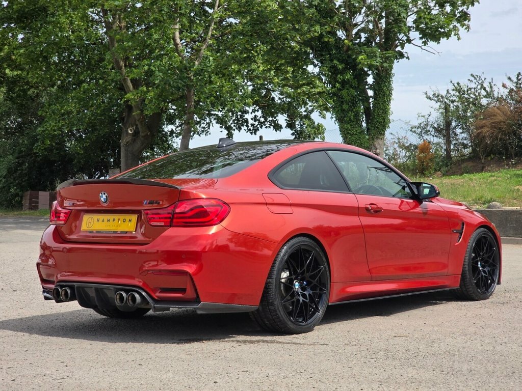 BMW M4 3.0 Biturbo Competition Convertible Dct Orange #10