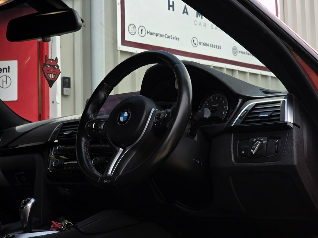 BMW M4 3.0 Biturbo Competition Convertible Dct Orange #11