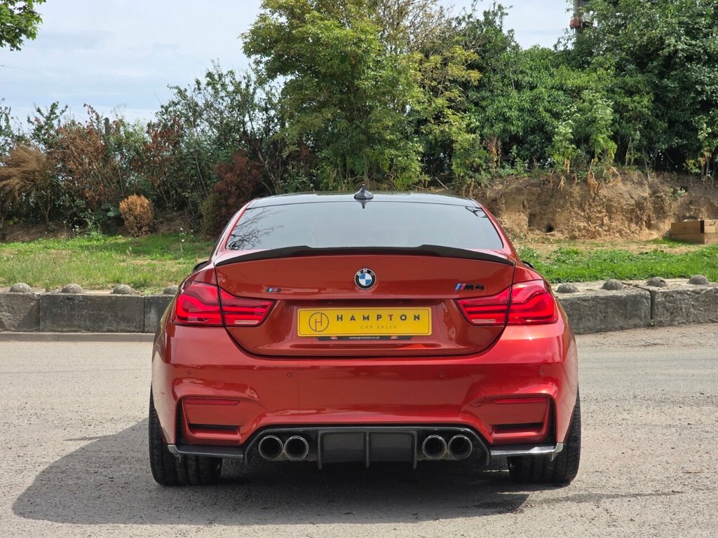 BMW M4 3.0 Biturbo Competition Convertible Dct Orange #8