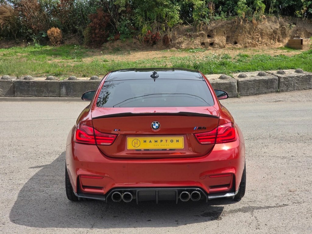 BMW M4 3.0 Biturbo Competition Convertible Dct Orange #9