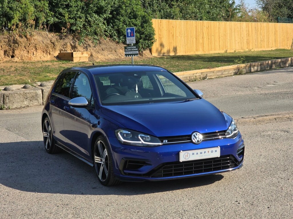 Volkswagen Golf Hatchback VA19PMO Blue #2