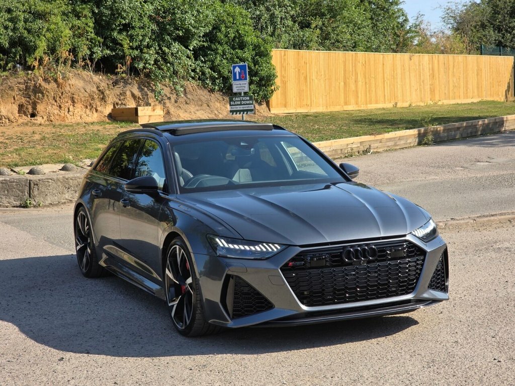 Audi RS6 Avant Estate Grey #2