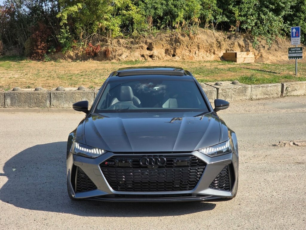 Audi RS6 Avant Estate Grey #4