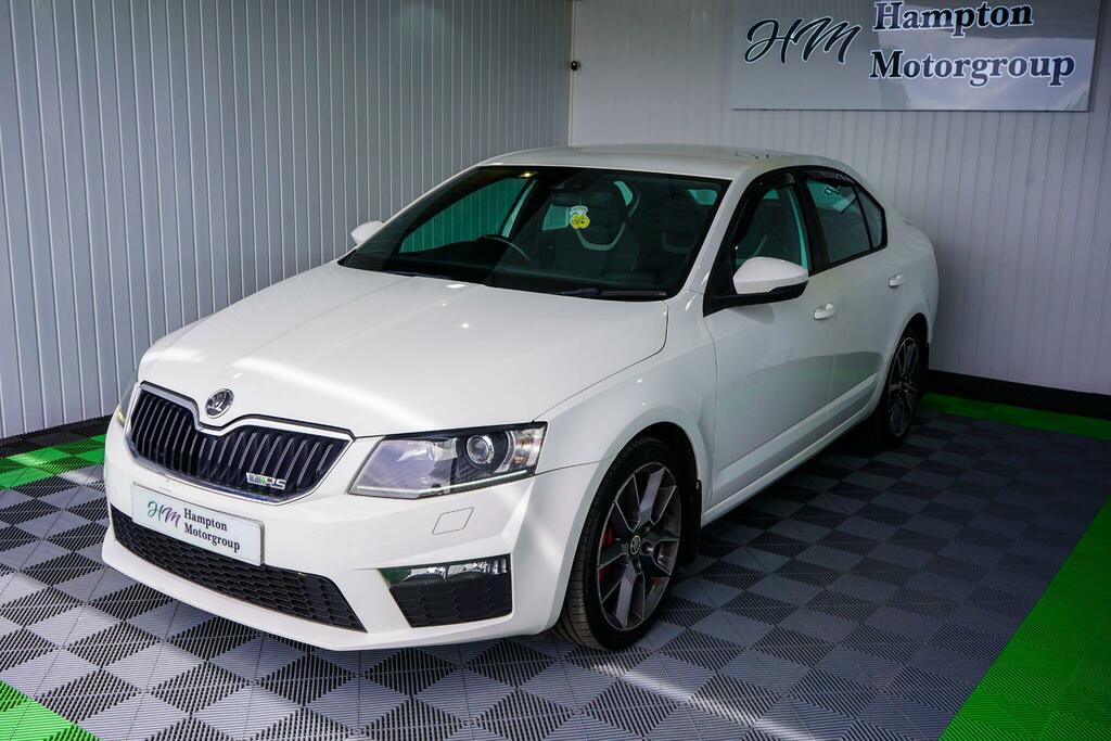 Skoda Octavia 2.0 Tfsi Vrs Euro 6 Ss White #3