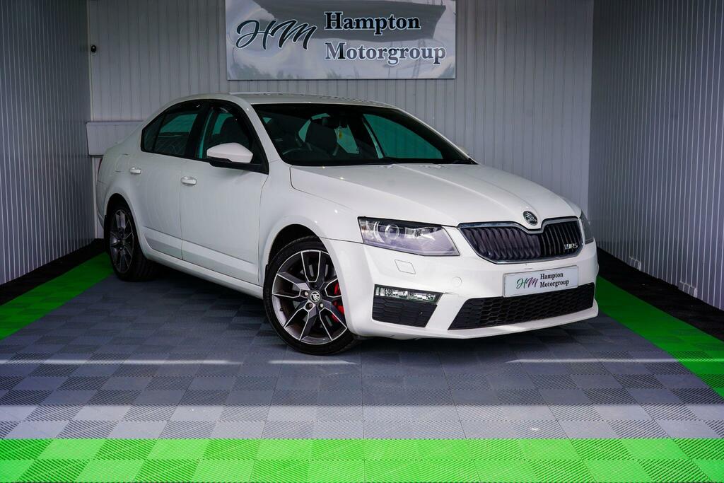 Skoda Octavia 2.0 Tfsi Vrs Euro 6 Ss White #4