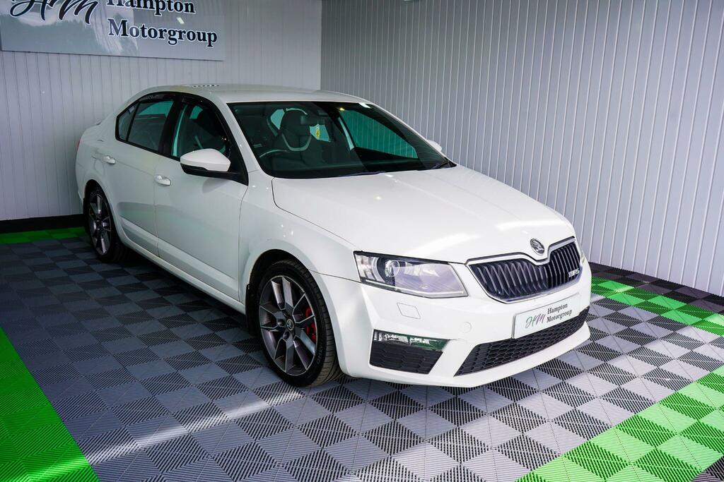 Skoda Octavia 2.0 Tfsi Vrs Euro 6 Ss White #5