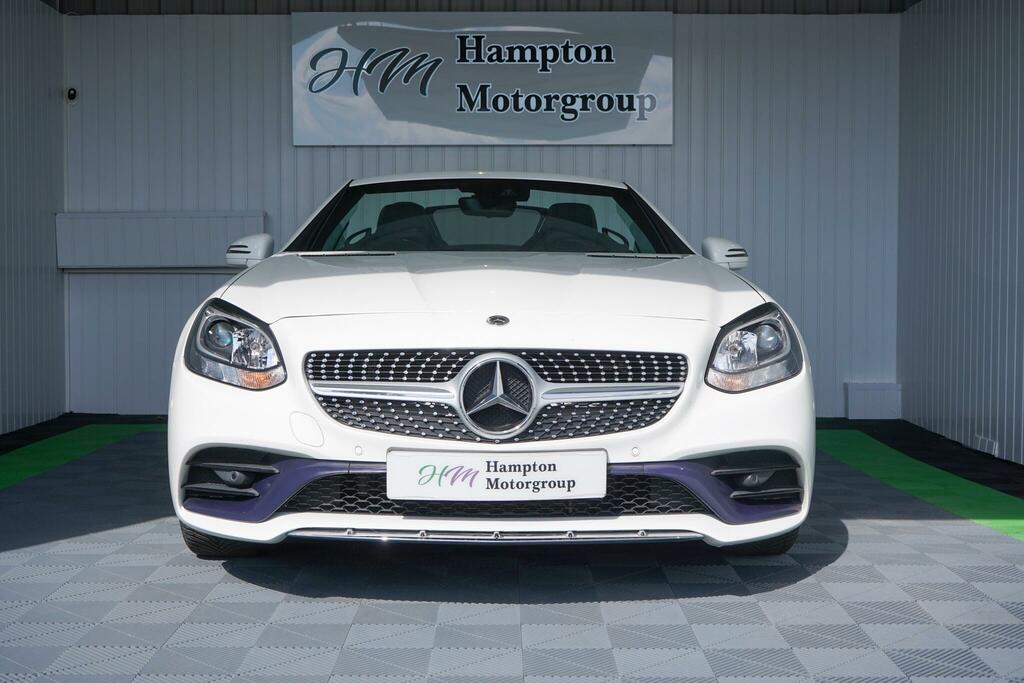 Mercedes-Benz SLC 2.0 Slc200 Amg Line G-tronic Euro 6 Ss White #2