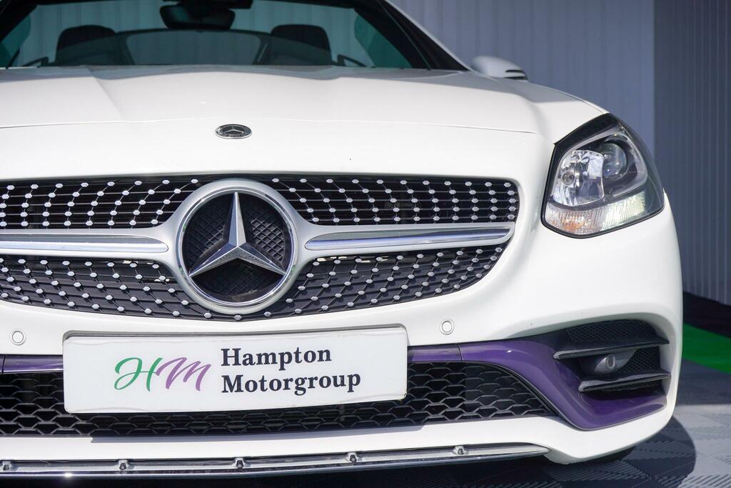 Mercedes-Benz SLC 2.0 Slc200 Amg Line G-tronic Euro 6 Ss White #5