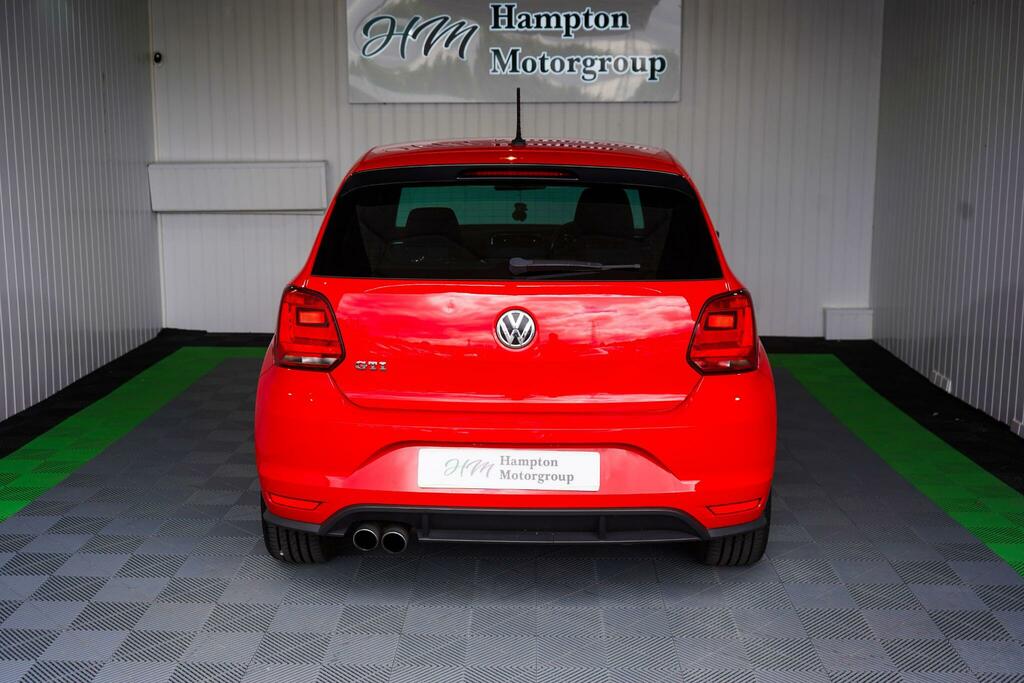 Volkswagen Polo 1.8 Tsi Gti Euro 6 Ss SM17RYB Red #2