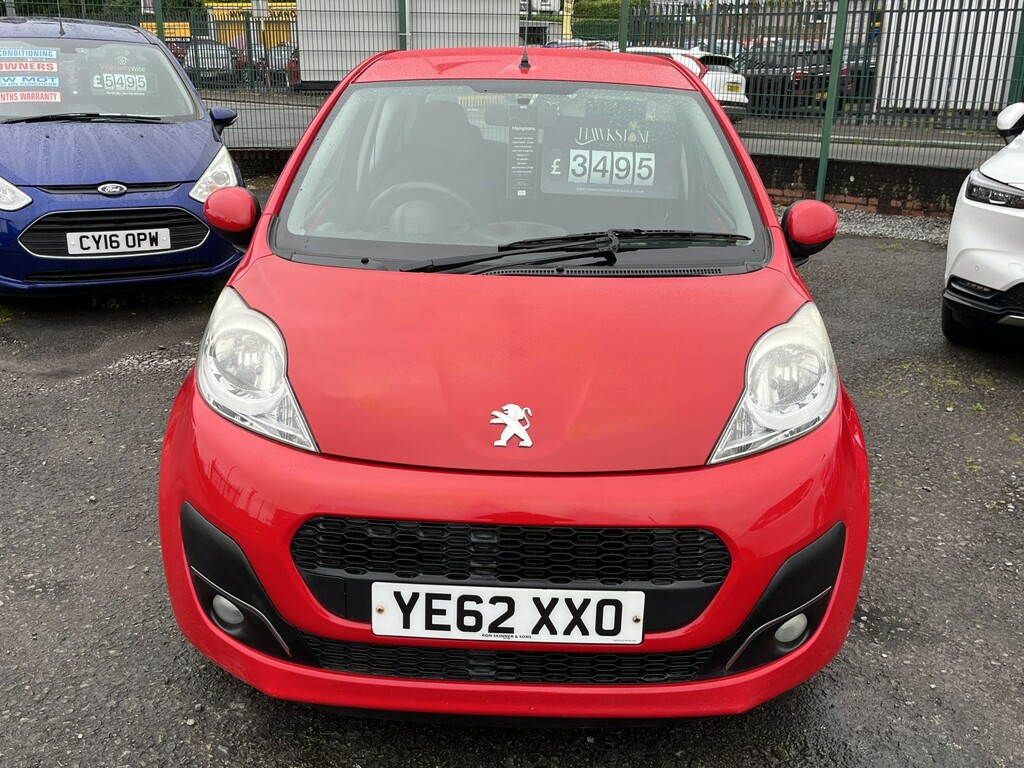 Peugeot 107 1.0 12V Active YE62XXO Red #3
