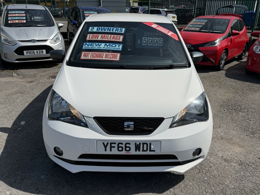 Seat MII 1.0 12V Fr Line White #5