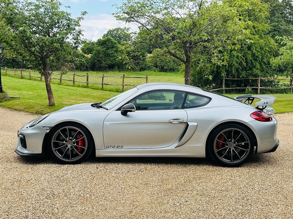 Porsche Cayman 3.8 981 Gt4 Coupe Euro 6 385 Ps Silver #5