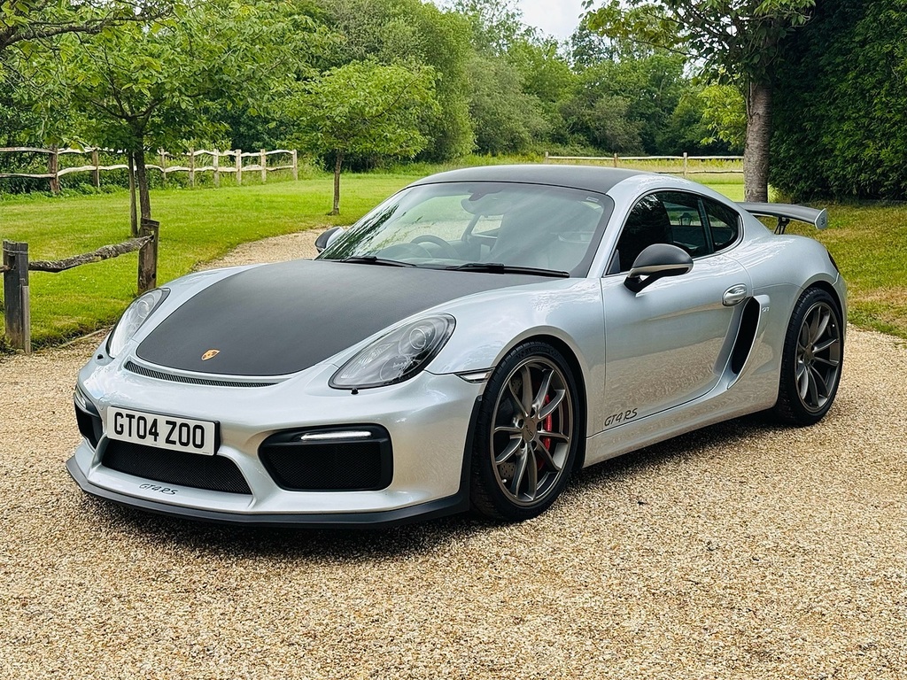 Porsche Cayman 3.8 981 Gt4 Coupe Euro 6 385 Ps Silver #4