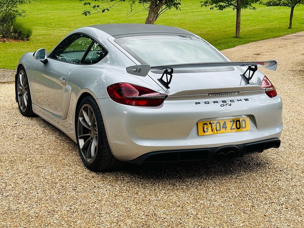 Porsche Cayman 3.8 981 Gt4 Coupe Euro 6 385 Ps Silver #6