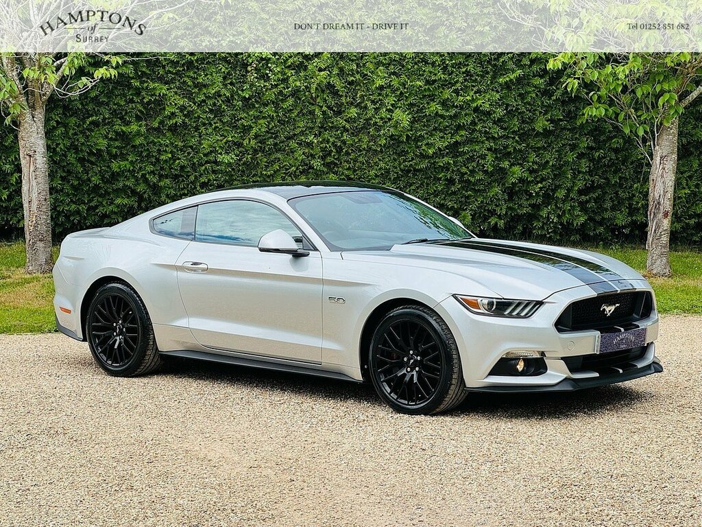 Ford Mustang 5.0 V8 Gt Fastback Selshift Euro 6 416 Silver