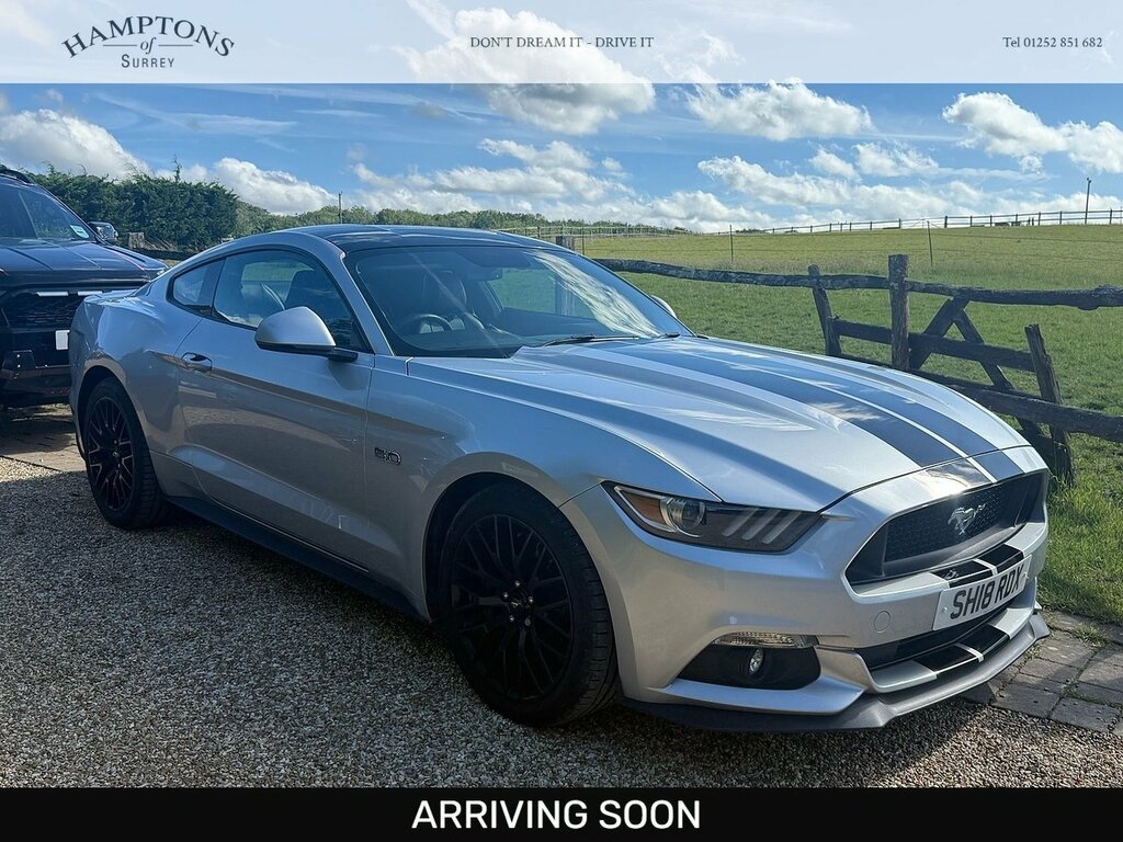 Ford Mustang 5.0 V8 Gt Fastback Selshift Euro 6 416 Silver