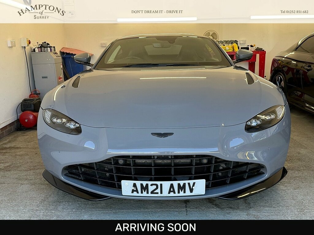 Aston Martin Vantage 4.0 V8 Coupe Euro 6 510 Ps Grey #4