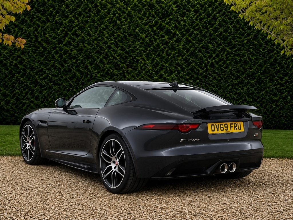 Jaguar F-Type 3.0 V6 Chequered Flag Coupe Awd Eu Grey #2