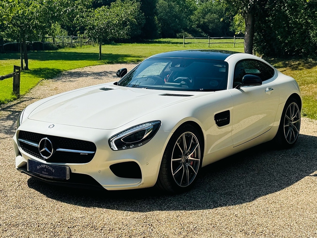 Mercedes-Benz AMG GT 4.0 V8 Biturbo S Coupe Spds Dct Euro 6 White #4