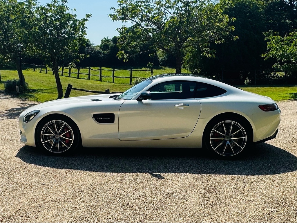 Mercedes-Benz AMG GT 4.0 V8 Biturbo S Coupe Spds Dct Euro 6 White #5