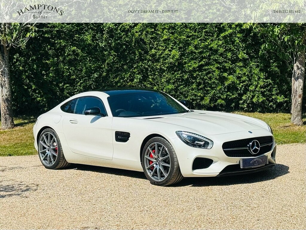 Mercedes-Benz AMG GT 4.0 V8 Biturbo S Coupe Spds Dct Euro 6 White