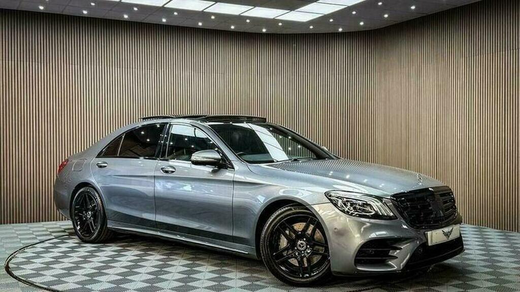 Mercedes-Benz S Class Saloon 2.9 S350ld Amg Line Premium Plus G-tronic Grey