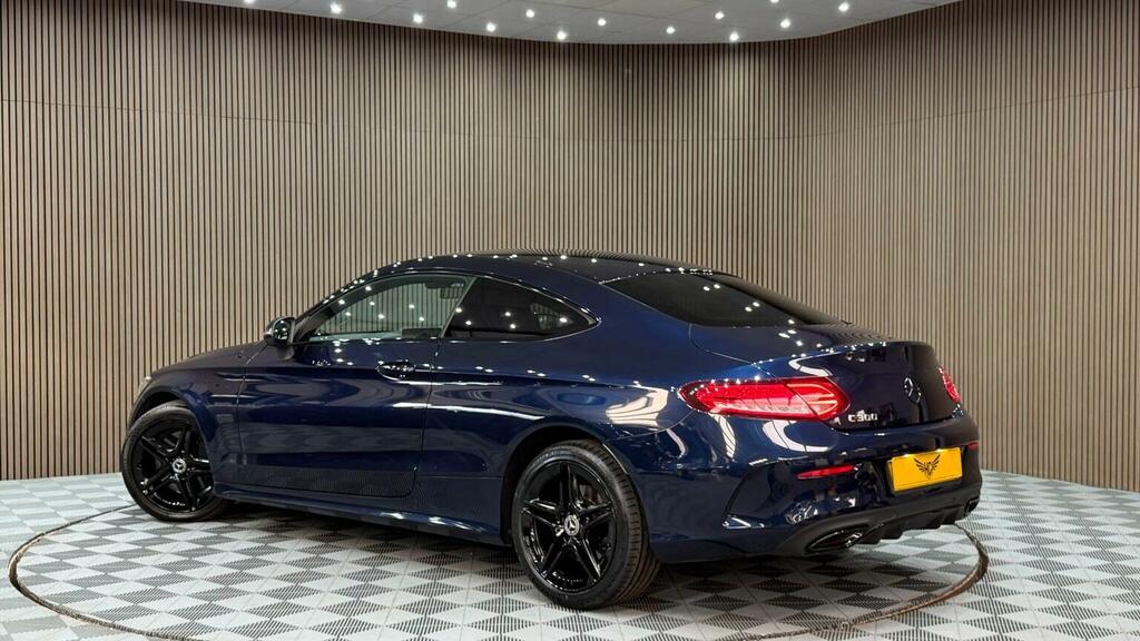 Mercedes-Benz C Class Coupe 2.0 C300 Amg Line G-tronic Euro 6 Ss GY69VOB Blue #2