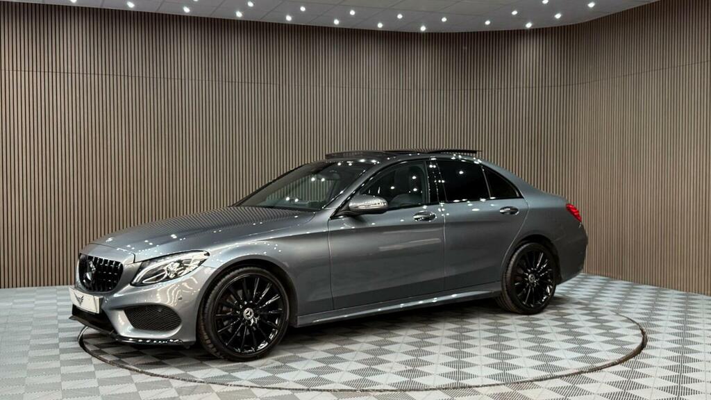 Mercedes-Benz C Class Saloon 2.1 C220d Amg Line Premium Plus G-tronic EO18YPJ Grey #6