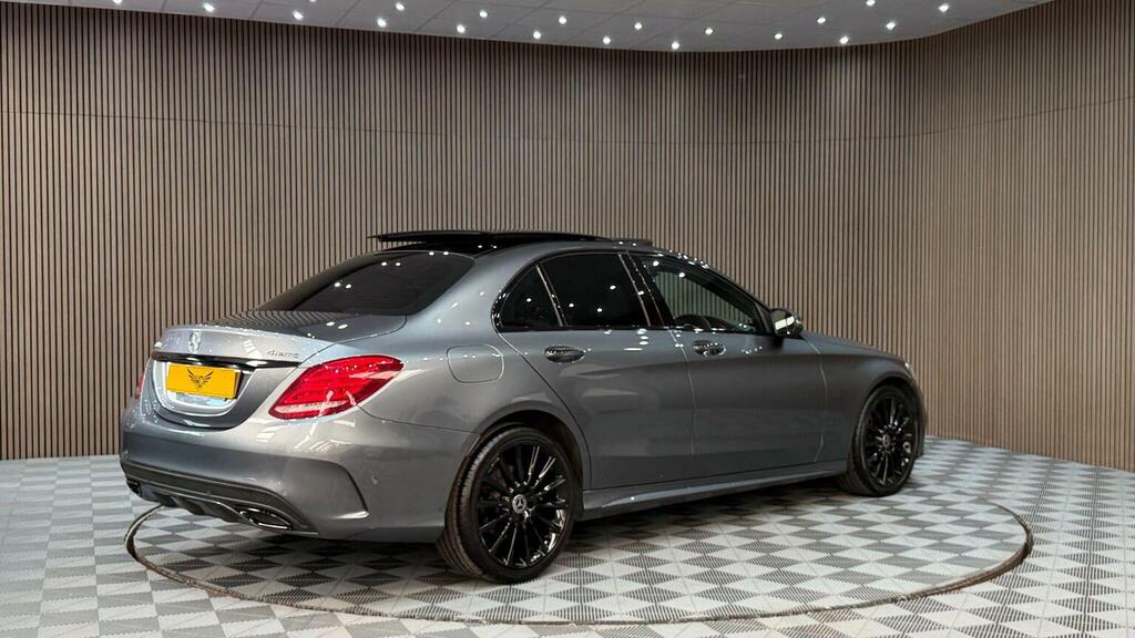 Mercedes-Benz C Class Saloon 2.1 C220d Amg Line Premium Plus G-tronic EO18YPJ Grey #5