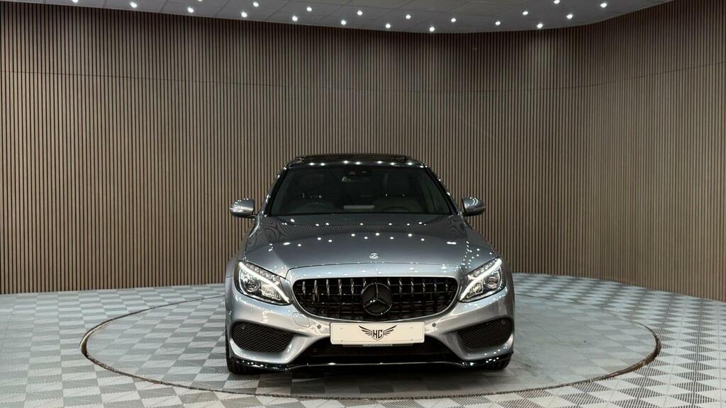 Mercedes-Benz C Class Saloon 2.1 C220d Amg Line Premium Plus G-tronic EO18YPJ Grey #4