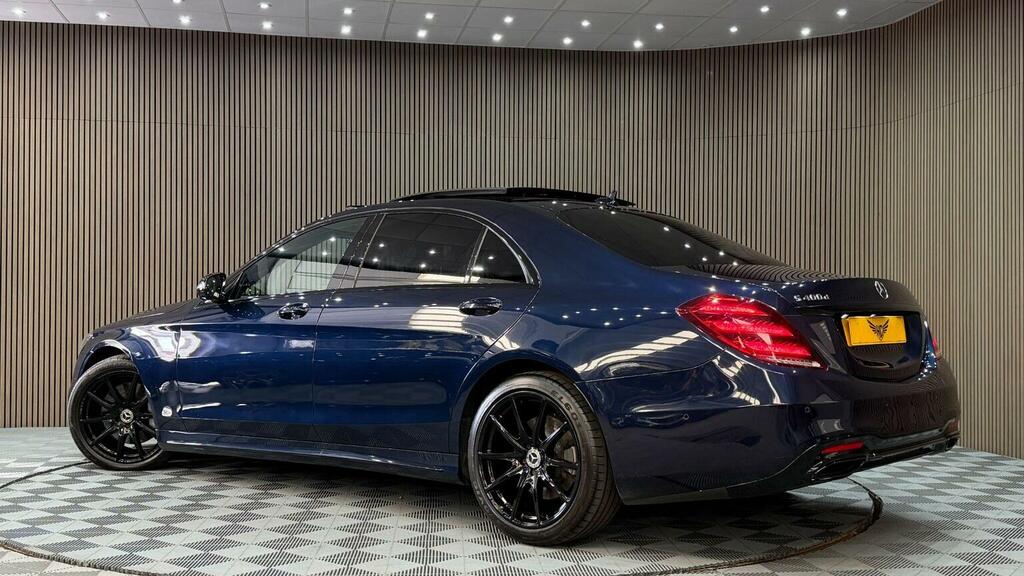 Mercedes-Benz S Class Saloon 2.9 S400ld Amg Line Premium G-tronic Eur PF68ZWE Blue #2