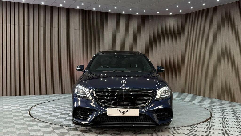 Mercedes-Benz S Class Saloon 2.9 S400ld Amg Line Premium G-tronic Eur PF68ZWE Blue #4