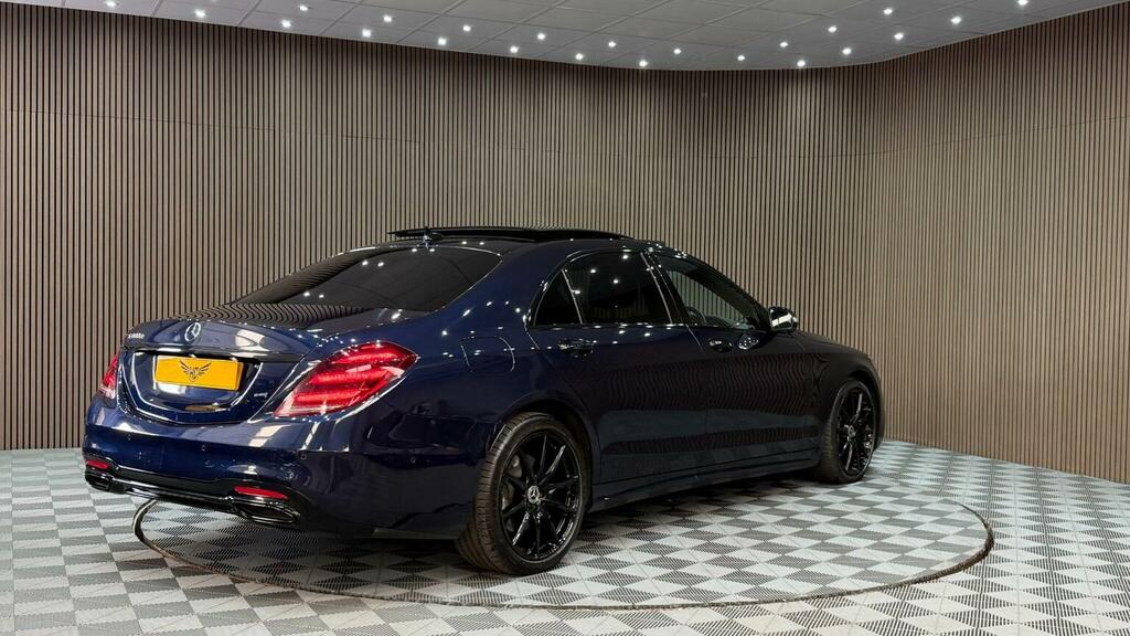 Mercedes-Benz S Class Saloon 2.9 S400ld Amg Line Premium G-tronic Eur PF68ZWE Blue #5