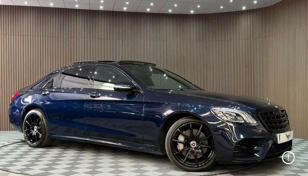 Mercedes-Benz S Class Saloon 2.9 S400ld Amg Line Premium G-tronic Eur Blue