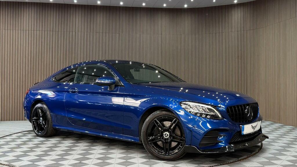 Mercedes-Benz C Class 2.0 C300 Amg Line G-tronic Euro 6 Ss Blue