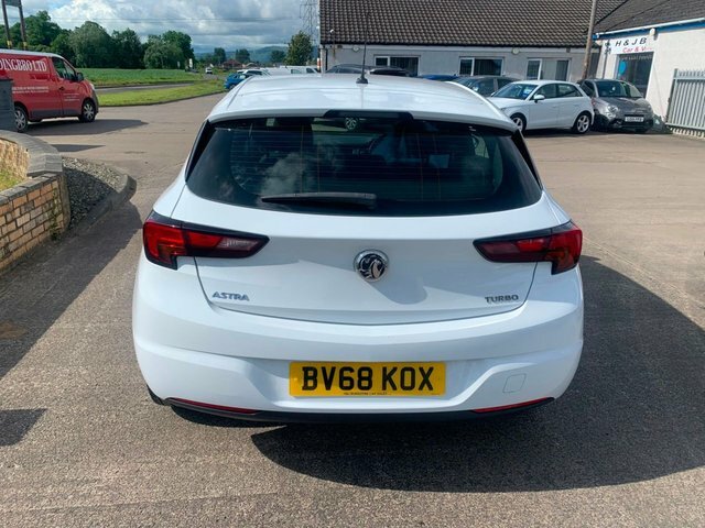 Vauxhall Astra 1.4I Turbo Sri Hatchback Euro 6 BV68KOX White #5