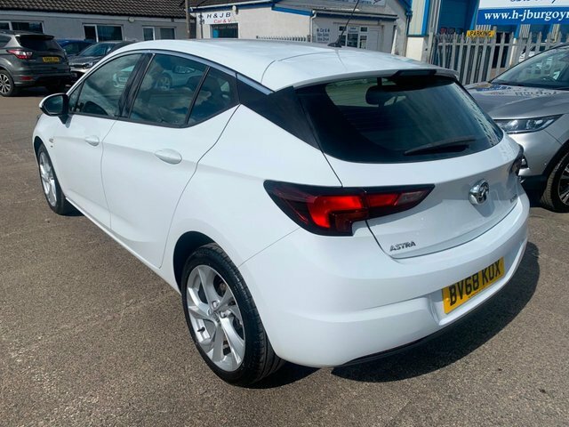Vauxhall Astra 1.4I Turbo Sri Hatchback Euro 6 BV68KOX White #6