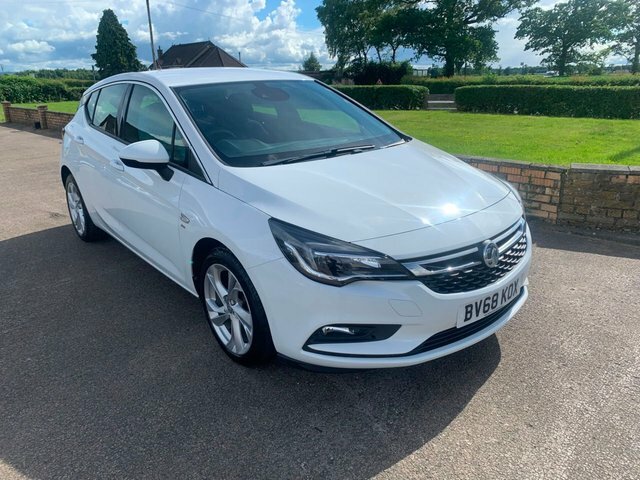 Vauxhall Astra 1.4I Turbo Sri Hatchback Euro 6 BV68KOX White #3