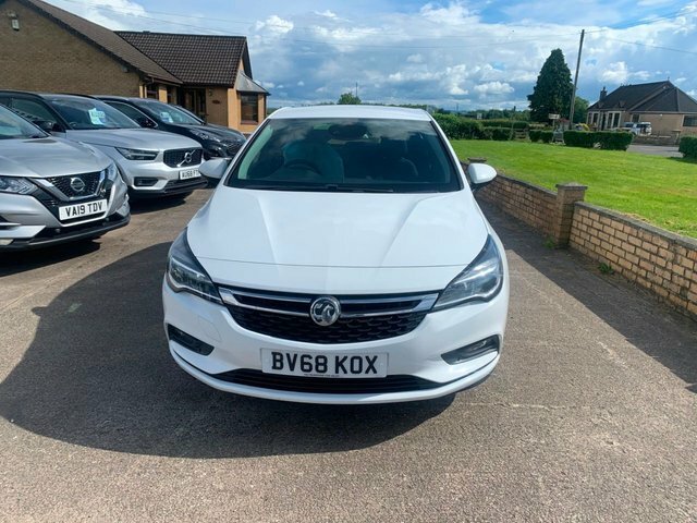 Vauxhall Astra 1.4I Turbo Sri Hatchback Euro 6 BV68KOX White #2
