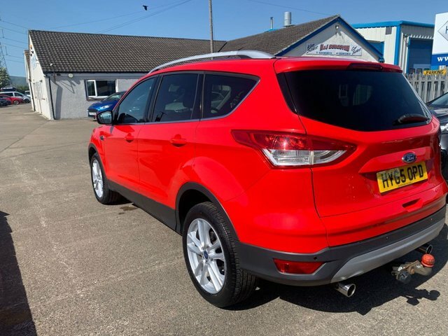 Ford Kuga 2.0 Tdci Titanium X Sport Suv Aw HY65OPD Red #6