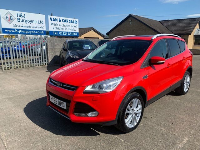 Ford Kuga 2.0 Tdci Titanium X Sport Suv Aw Red