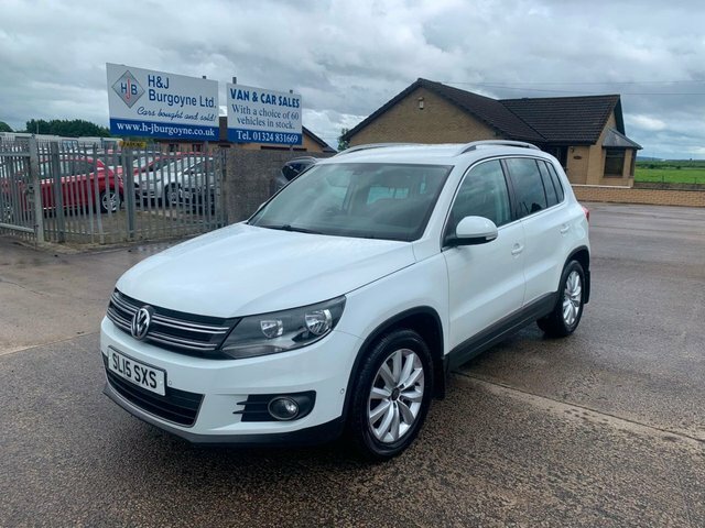 Volkswagen Tiguan 2.0 Tdi Bluemotion Tech Match Suv Manua White