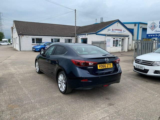 Mazda 3 2.2 Skyactiv-d Sport Nav Fastback Manua Blue #5