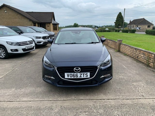 Mazda 3 2.2 Skyactiv-d Sport Nav Fastback Manua Blue #4